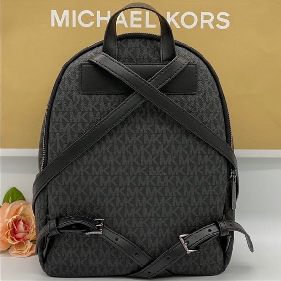 MICHAEL KORS ERIN MEDIUM BACKPACK BLACK - Picture 3 of 16